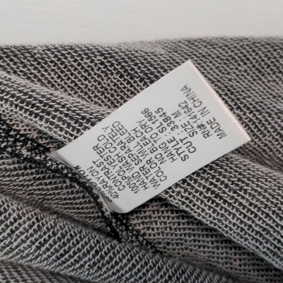 She and Sky Size M Grayish Black Dress with Brown Accents NWOT - Picture 4 of 4